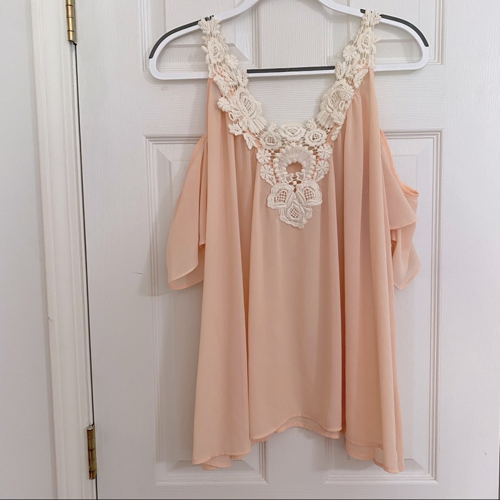 Jealous Tomato Cold Shoulder Large blouse